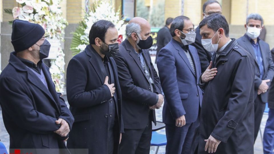 مراسم یادبود فرزند سخنگوی دولت