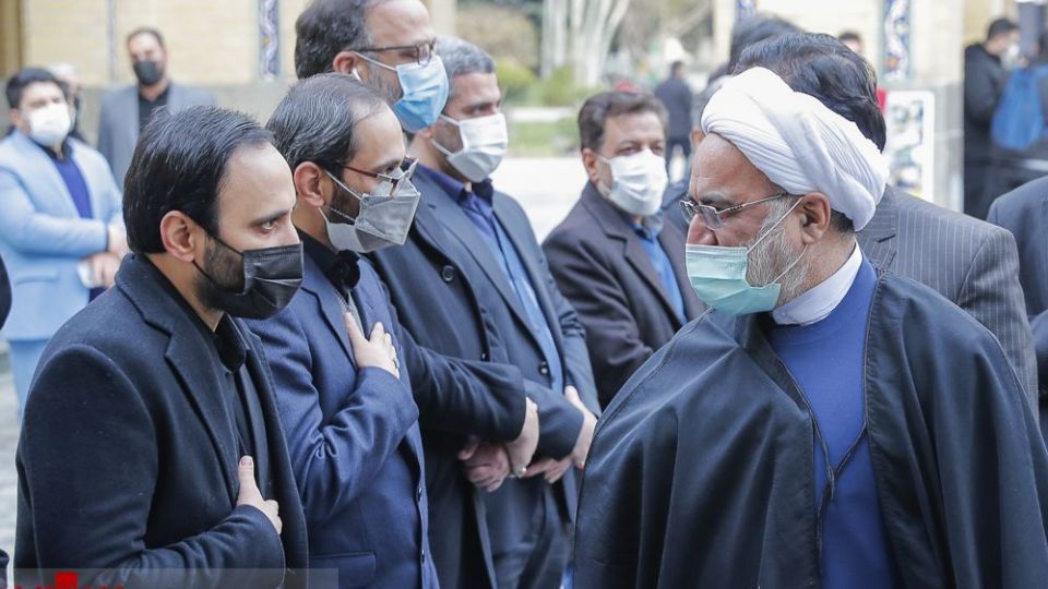 مراسم یادبود فرزند سخنگوی دولت