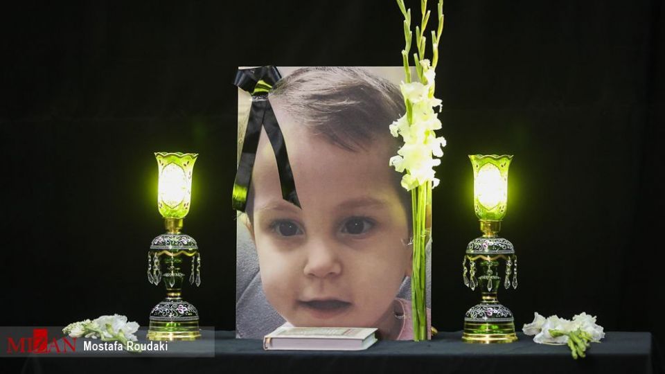 مراسم یادبود فرزند سخنگوی دولت