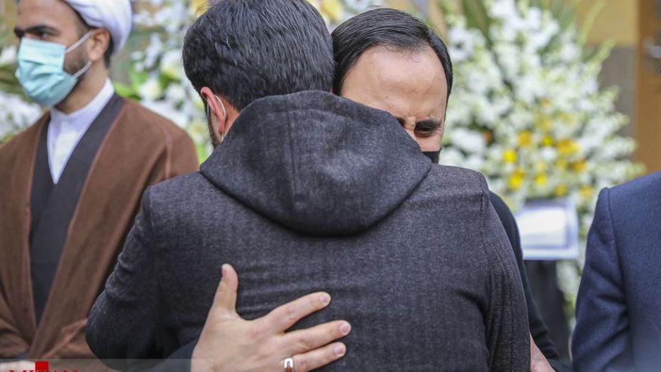 مراسم یادبود فرزند سخنگوی دولت