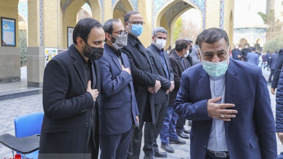 مراسم یادبود فرزند سخنگوی دولت