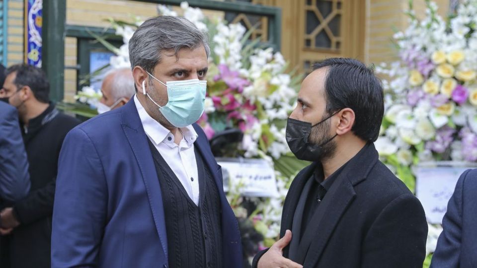 مراسم یادبود فرزند سخنگوی دولت