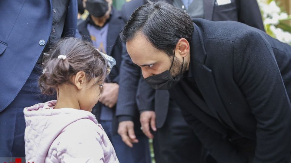 مراسم یادبود فرزند سخنگوی دولت