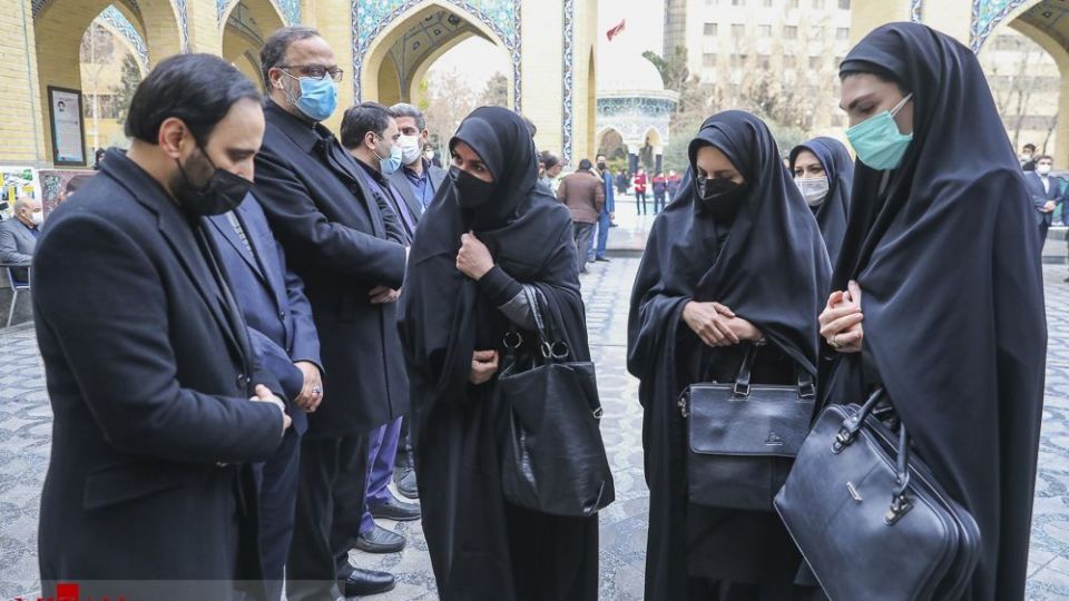 مراسم یادبود فرزند سخنگوی دولت