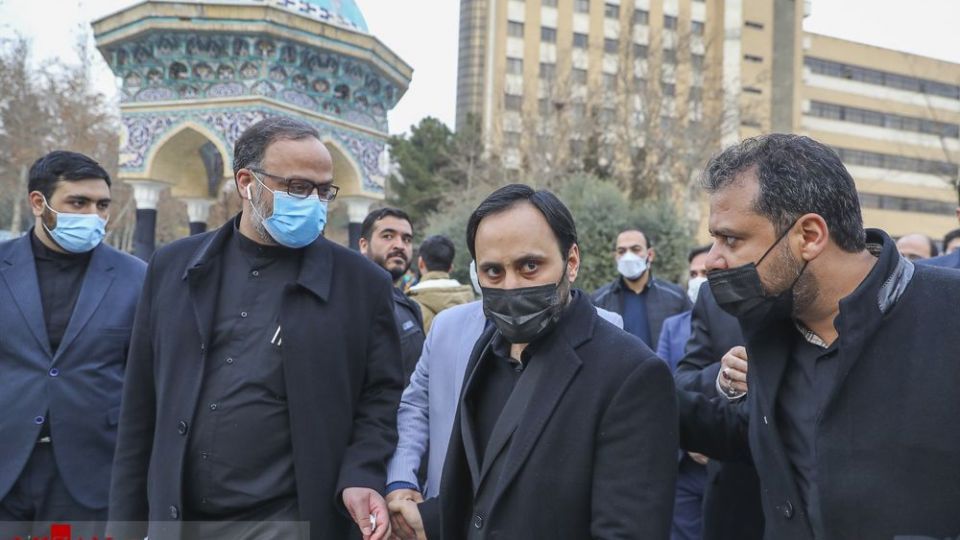 مراسم یادبود فرزند سخنگوی دولت