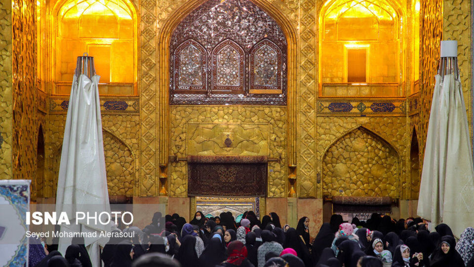 حال و هوای حرم مطهر رضوی در اعیاد شعبانیه