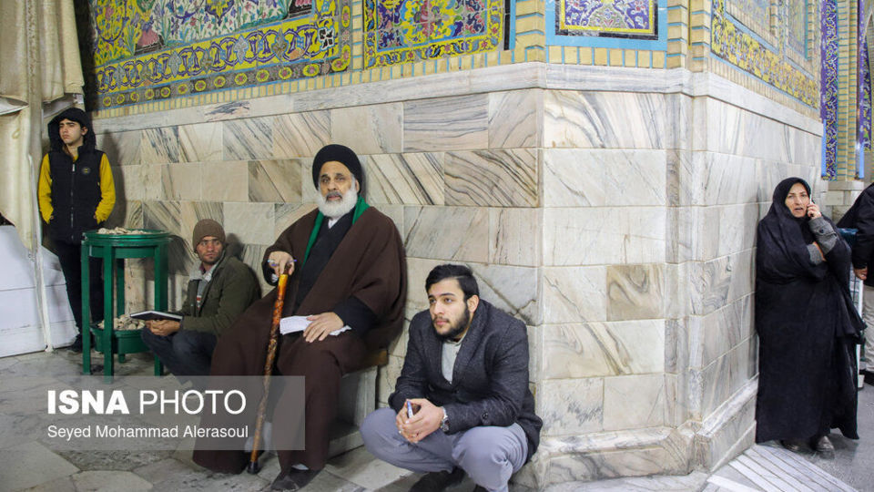 حال و هوای حرم مطهر رضوی در اعیاد شعبانیه