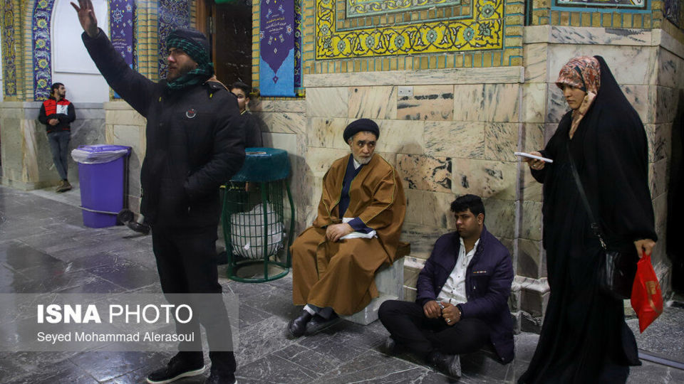 حال و هوای حرم مطهر رضوی در اعیاد شعبانیه