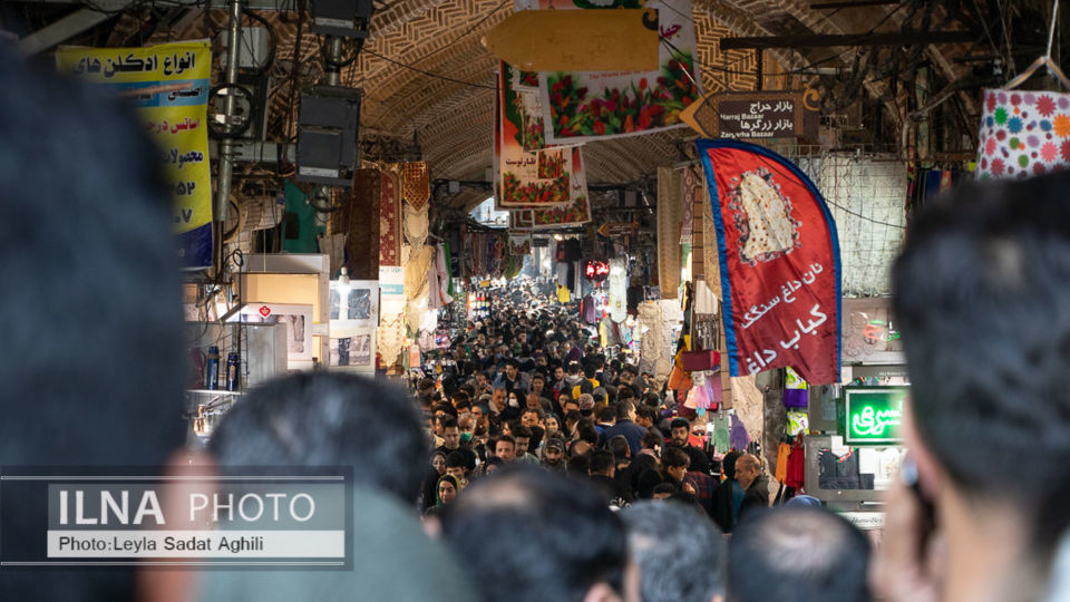 بازار بزرگ تهران در آستانه نوروز ۱۴۰۲