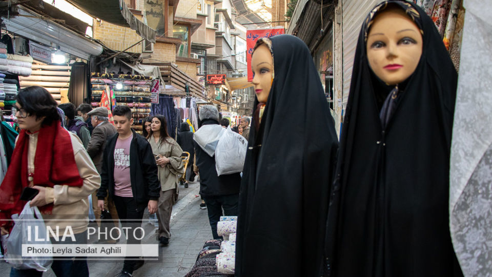 بازار بزرگ تهران در آستانه نوروز ۱۴۰۲