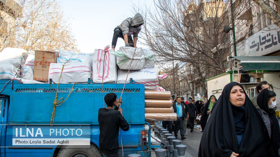 بازار بزرگ تهران در آستانه نوروز ۱۴۰۲