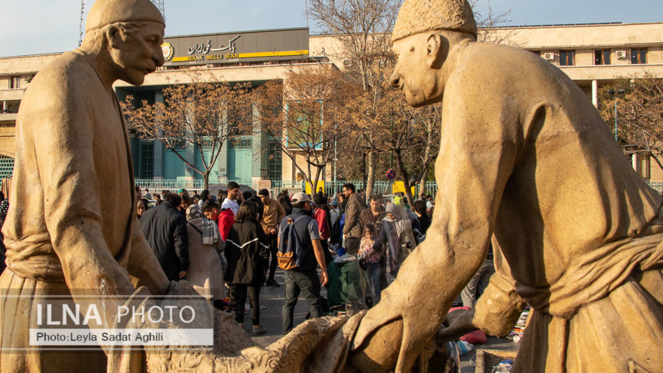 بازار بزرگ تهران در آستانه نوروز ۱۴۰۲