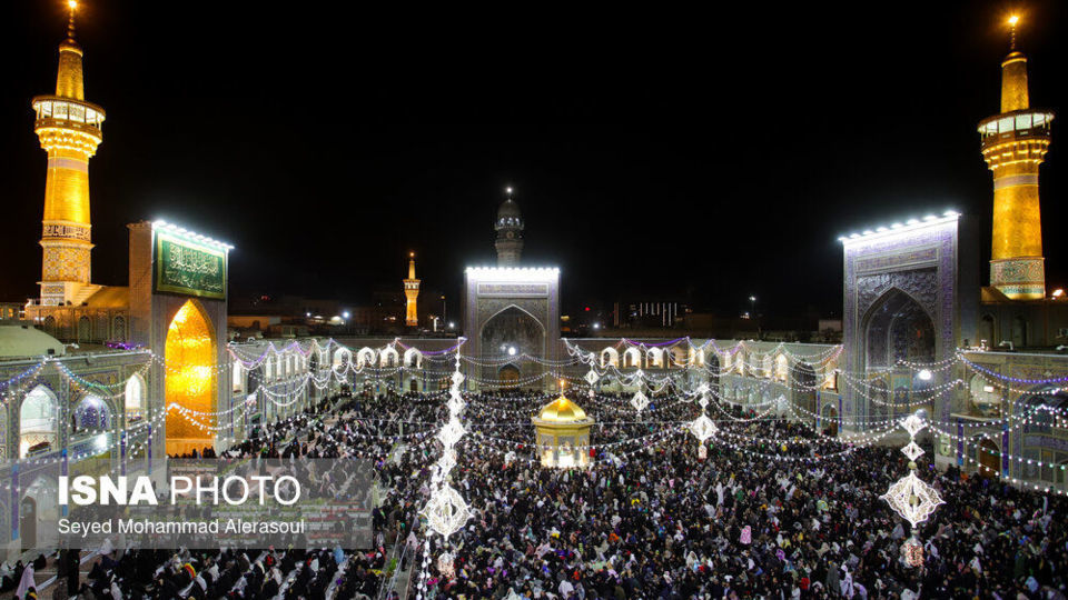 تحویل سال ۱۴۰۲ - حرم مطهر رضوی