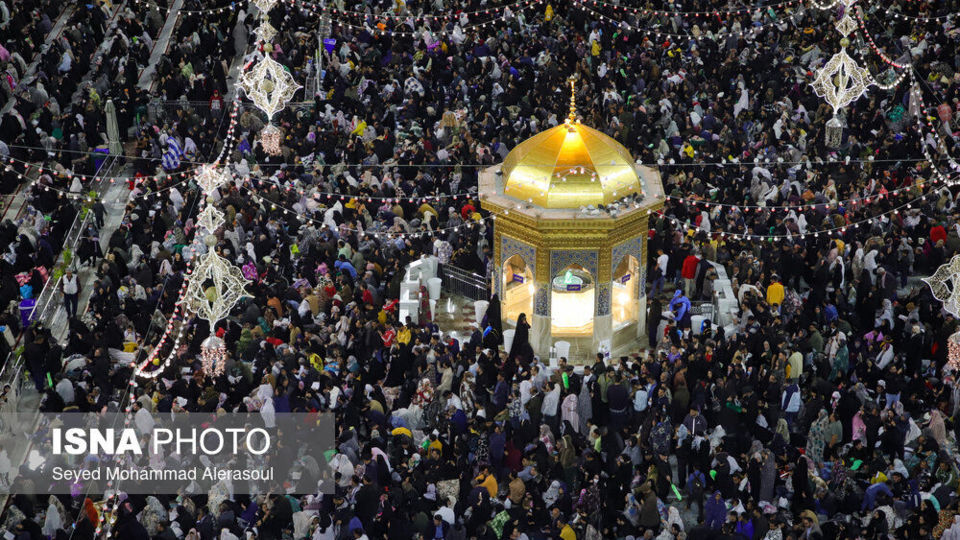 تحویل سال ۱۴۰۲ - حرم مطهر رضوی