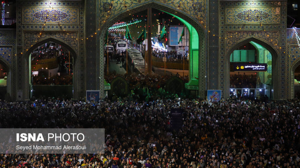 تحویل سال ۱۴۰۲ - حرم مطهر رضوی