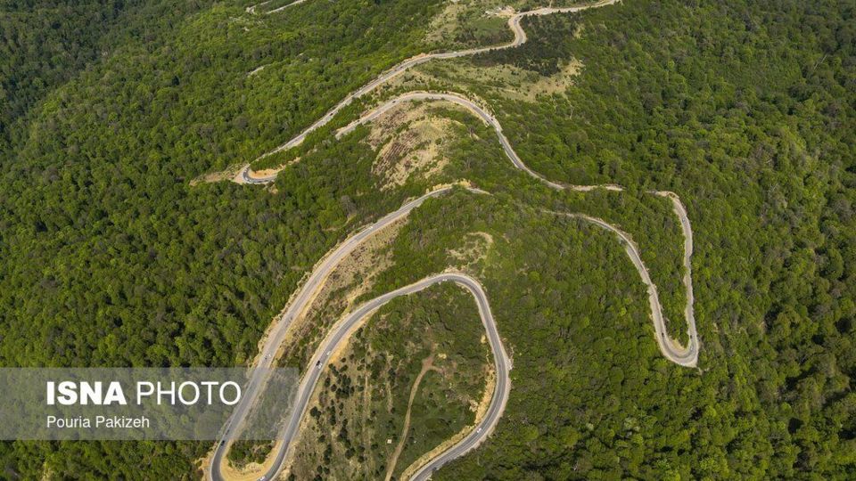 جاده «توسکستان» به ییلاق «جهان نما» - گلستان