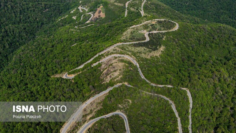 جاده «توسکستان» به ییلاق «جهان نما» - گلستان