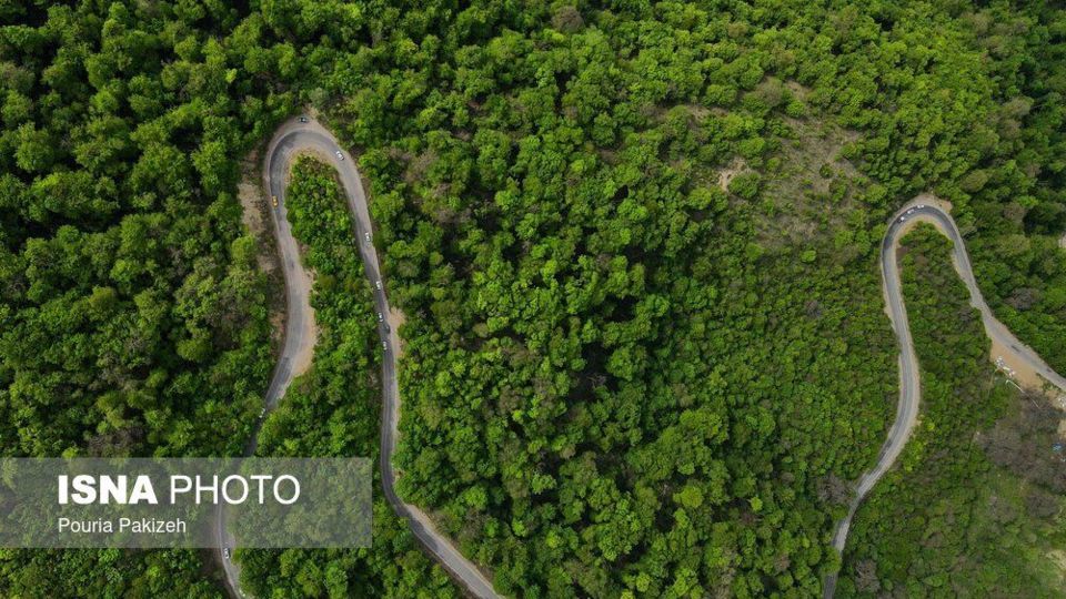 جاده «توسکستان» به ییلاق «جهان نما» - گلستان