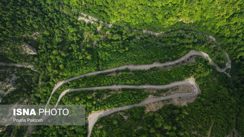 جاده «توسکستان» به ییلاق «جهان نما» - گلستان