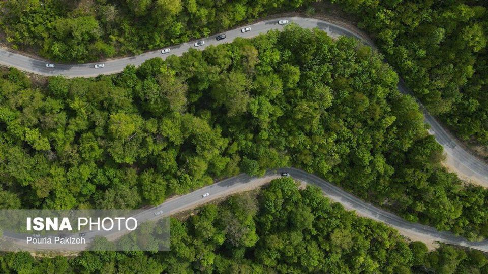 جاده «توسکستان» به ییلاق «جهان نما» - گلستان