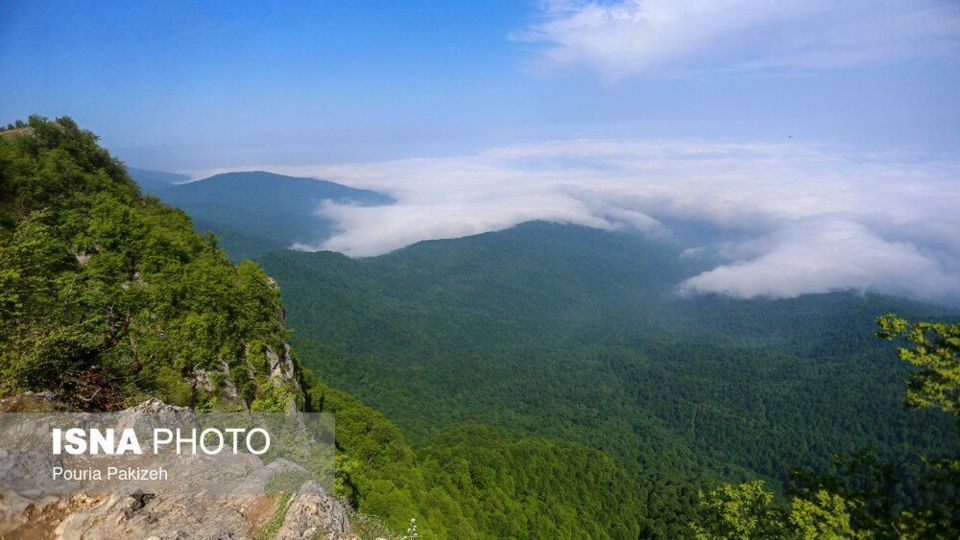 جاده «توسکستان» به ییلاق «جهان نما» - گلستان