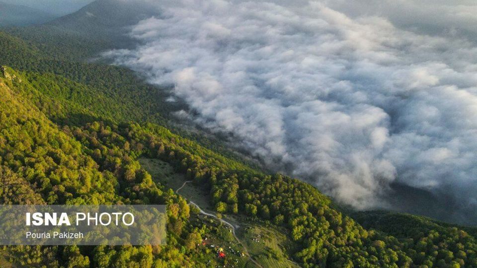 جاده «توسکستان» به ییلاق «جهان نما» - گلستان