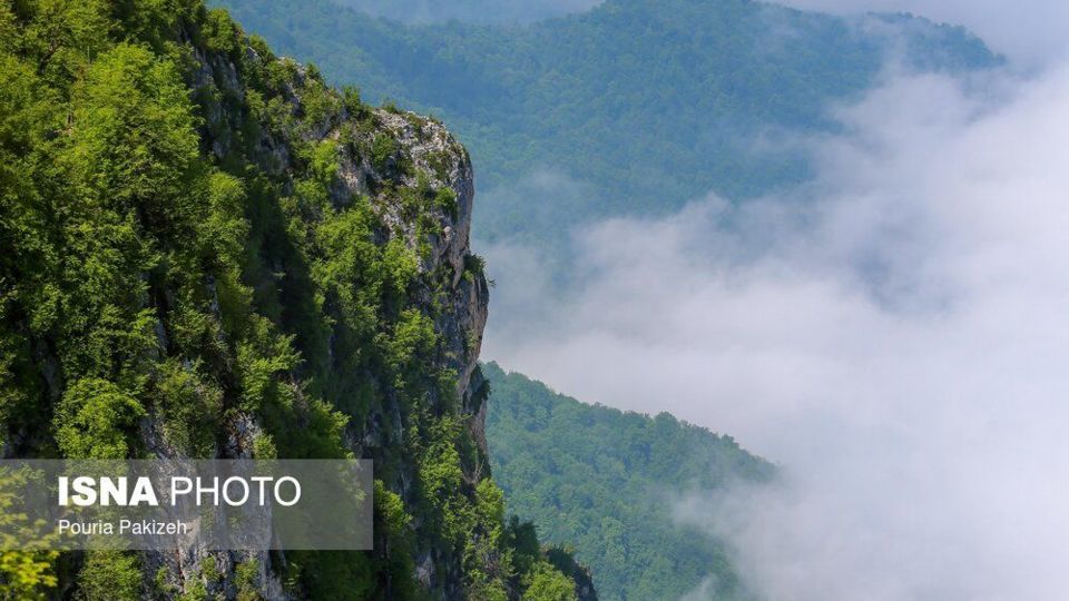 جاده «توسکستان» به ییلاق «جهان نما» - گلستان