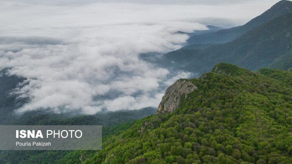 جاده «توسکستان» به ییلاق «جهان نما» - گلستان