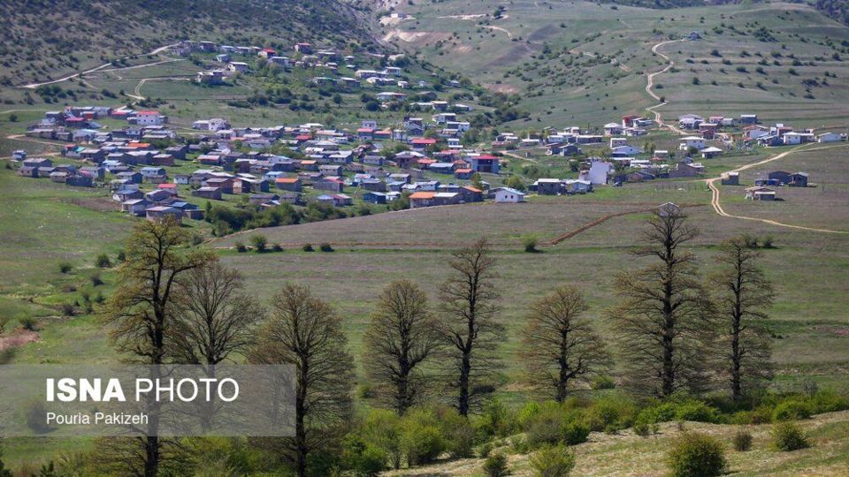 جاده «توسکستان» به ییلاق «جهان نما» - گلستان