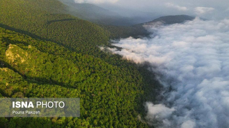 جاده «توسکستان» به ییلاق «جهان نما» - گلستان