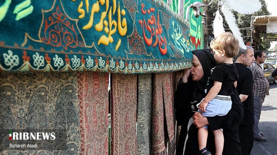 تعزیه کاروان زنانه بنی اسد در تهران