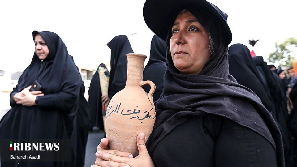 تعزیه کاروان زنانه بنی اسد در تهران