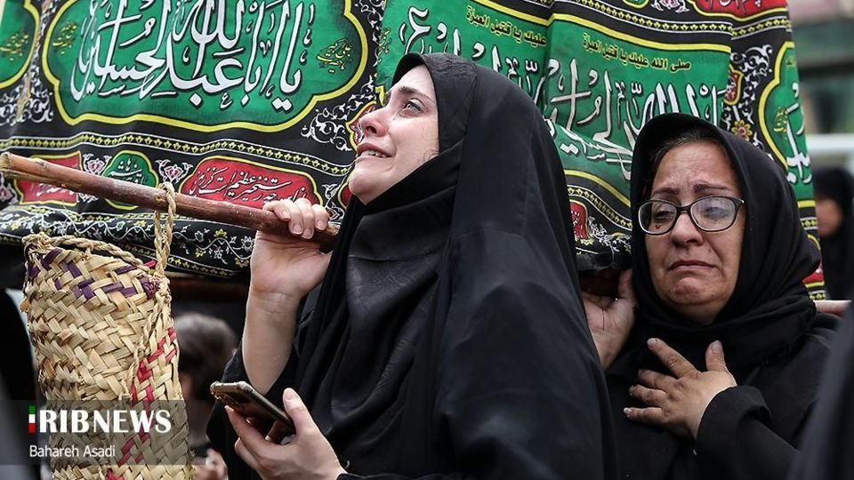 تعزیه کاروان زنانه بنی اسد در تهران