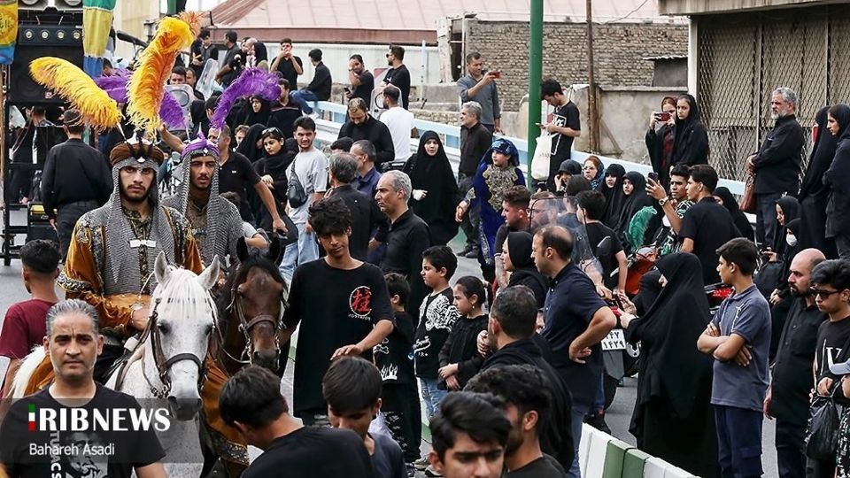 تعزیه کاروان زنانه بنی اسد در تهران