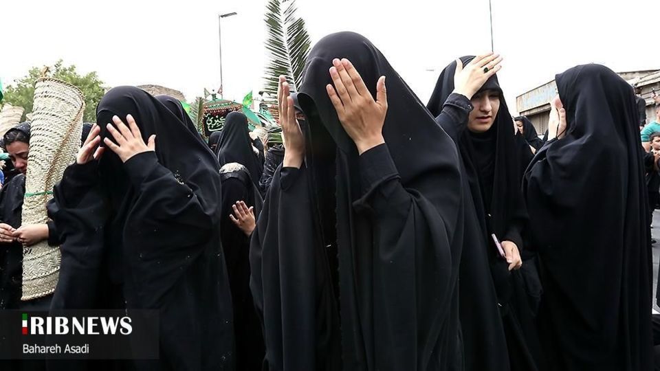 تعزیه کاروان زنانه بنی اسد در تهران