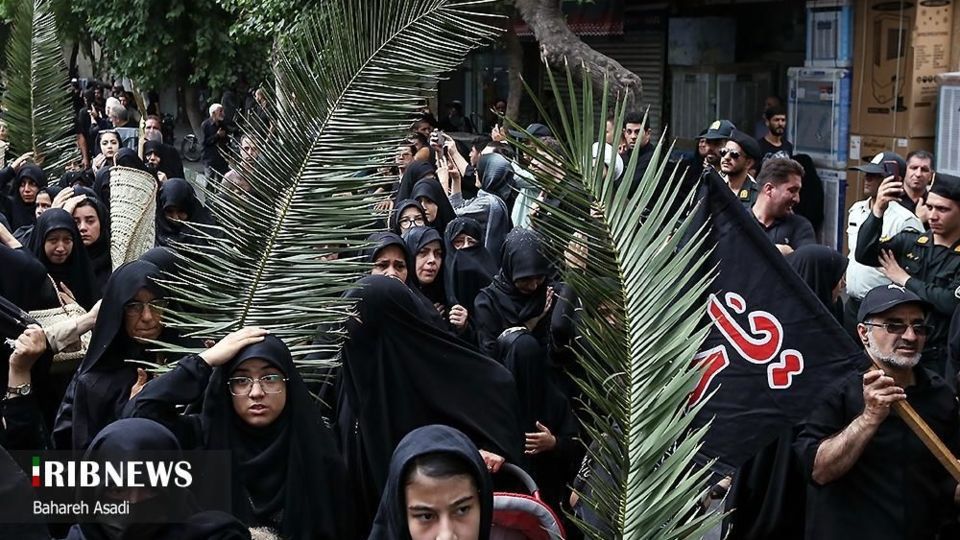 تعزیه کاروان زنانه بنی اسد در تهران