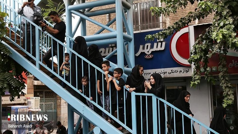 تعزیه کاروان زنانه بنی اسد در تهران