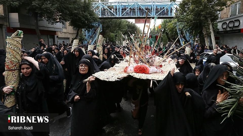 تعزیه کاروان زنانه بنی اسد در تهران