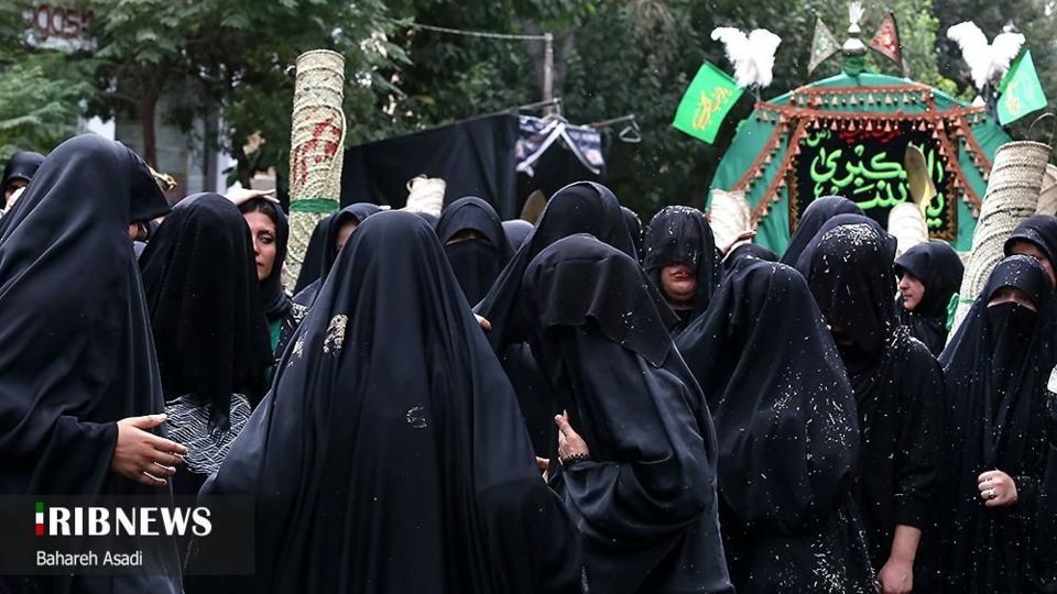 تعزیه کاروان زنانه بنی اسد در تهران