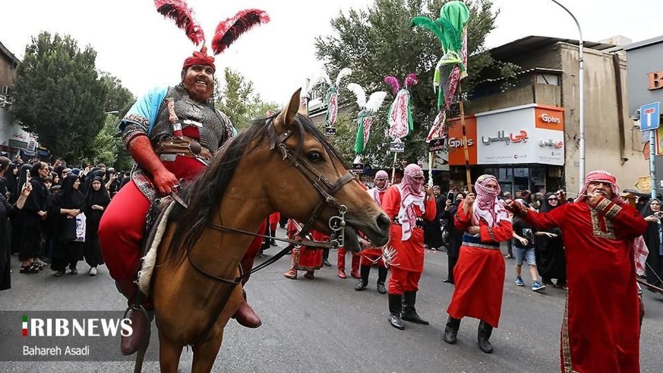 تعزیه کاروان زنانه بنی اسد در تهران