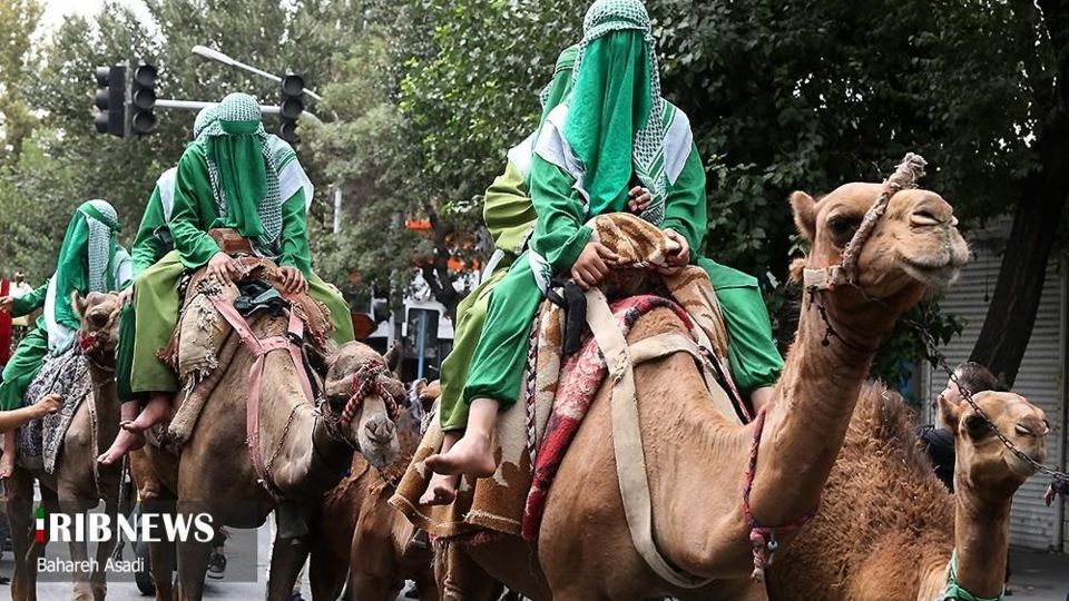 تعزیه کاروان زنانه بنی اسد در تهران