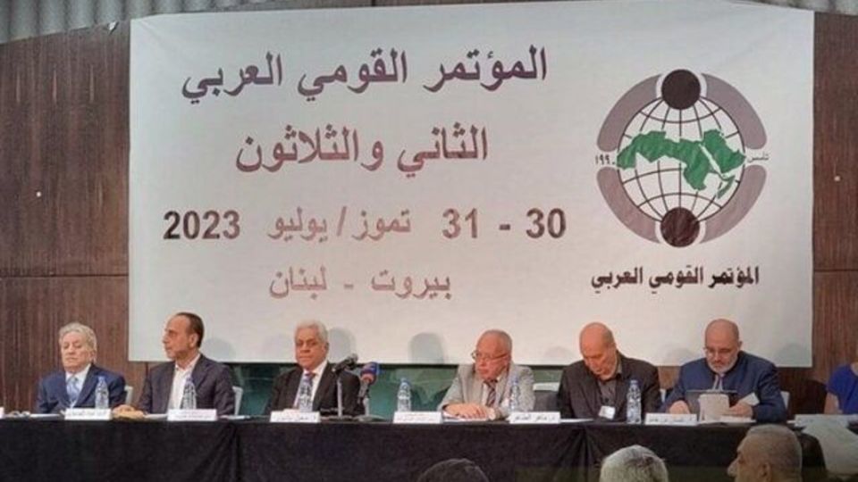 بیانیه پایانی کنگره ملی عربی در بیروت: مقاومت به یک جزء ضروری منطقهای تبدیل شده است بیانیه پایانی کنگره ملی عربی در بیروت: مقاومت به یک جزء ضروری منطقهای تبدیل شده است