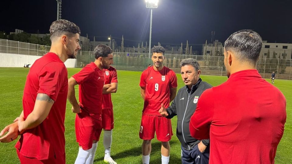 تیم ملی در اردن کامل شد تیم ملی در اردن کامل شد