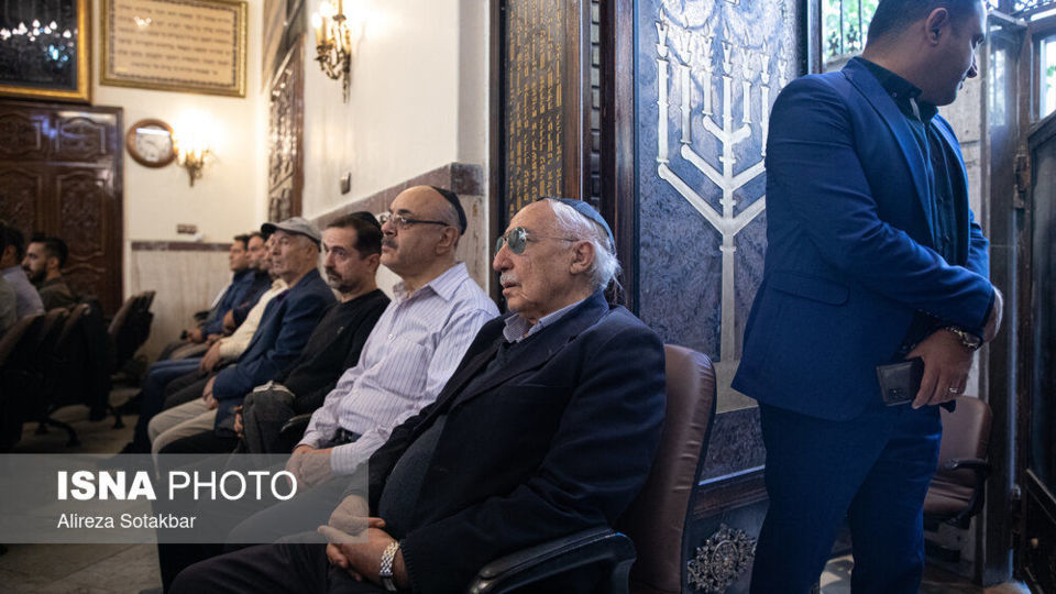 تجمع یهودیان تهران در محکومیت جنایات رژیم صهیونیستی و حمایت از مردم فلسطین