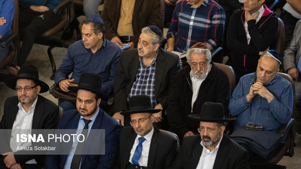 تجمع یهودیان تهران در محکومیت جنایات رژیم صهیونیستی و حمایت از مردم فلسطین