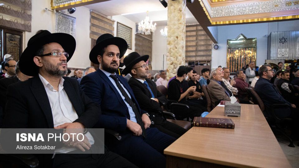 تجمع یهودیان تهران در محکومیت جنایات رژیم صهیونیستی و حمایت از مردم فلسطین