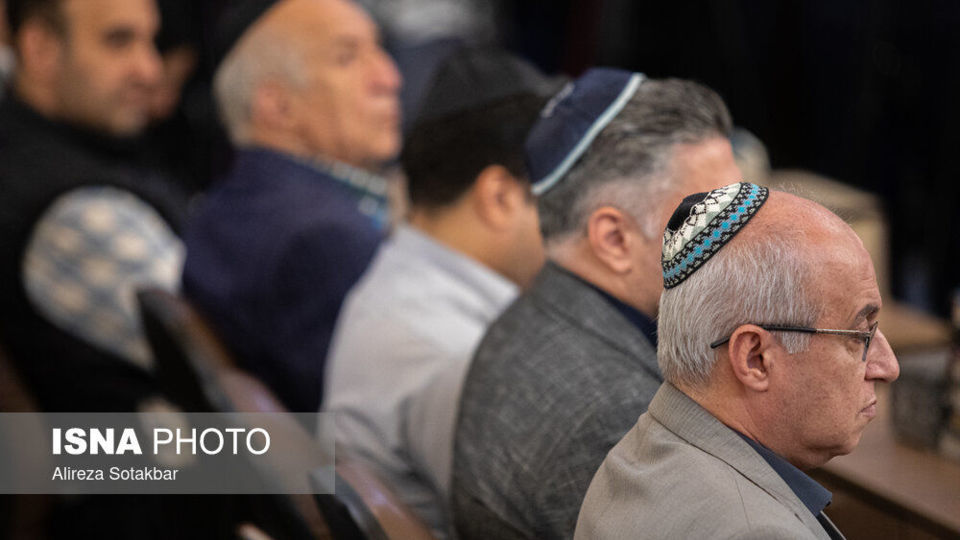 تجمع یهودیان تهران در محکومیت جنایات رژیم صهیونیستی و حمایت از مردم فلسطین