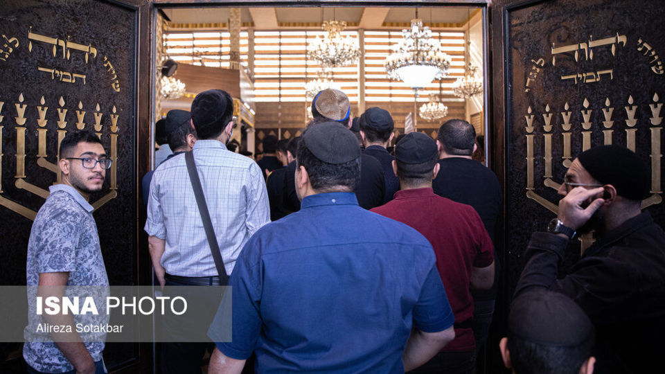 تجمع یهودیان تهران در محکومیت جنایات رژیم صهیونیستی و حمایت از مردم فلسطین