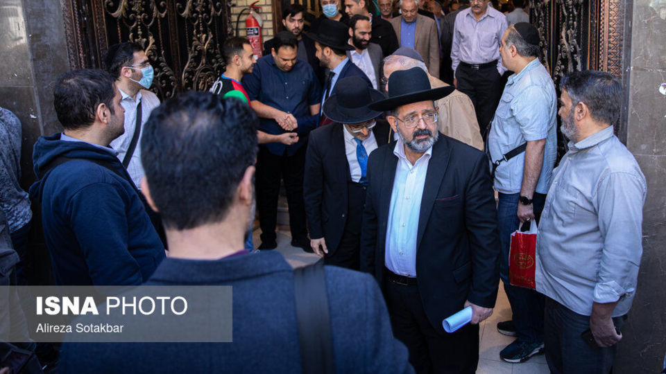 تجمع یهودیان تهران در محکومیت جنایات رژیم صهیونیستی و حمایت از مردم فلسطین