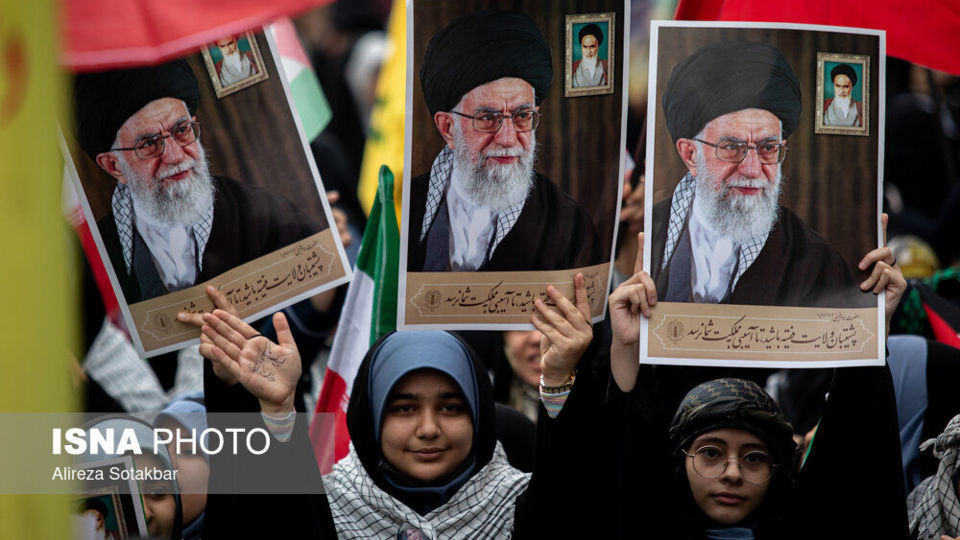 راهپیمایی ۱۳ آبان در تهران